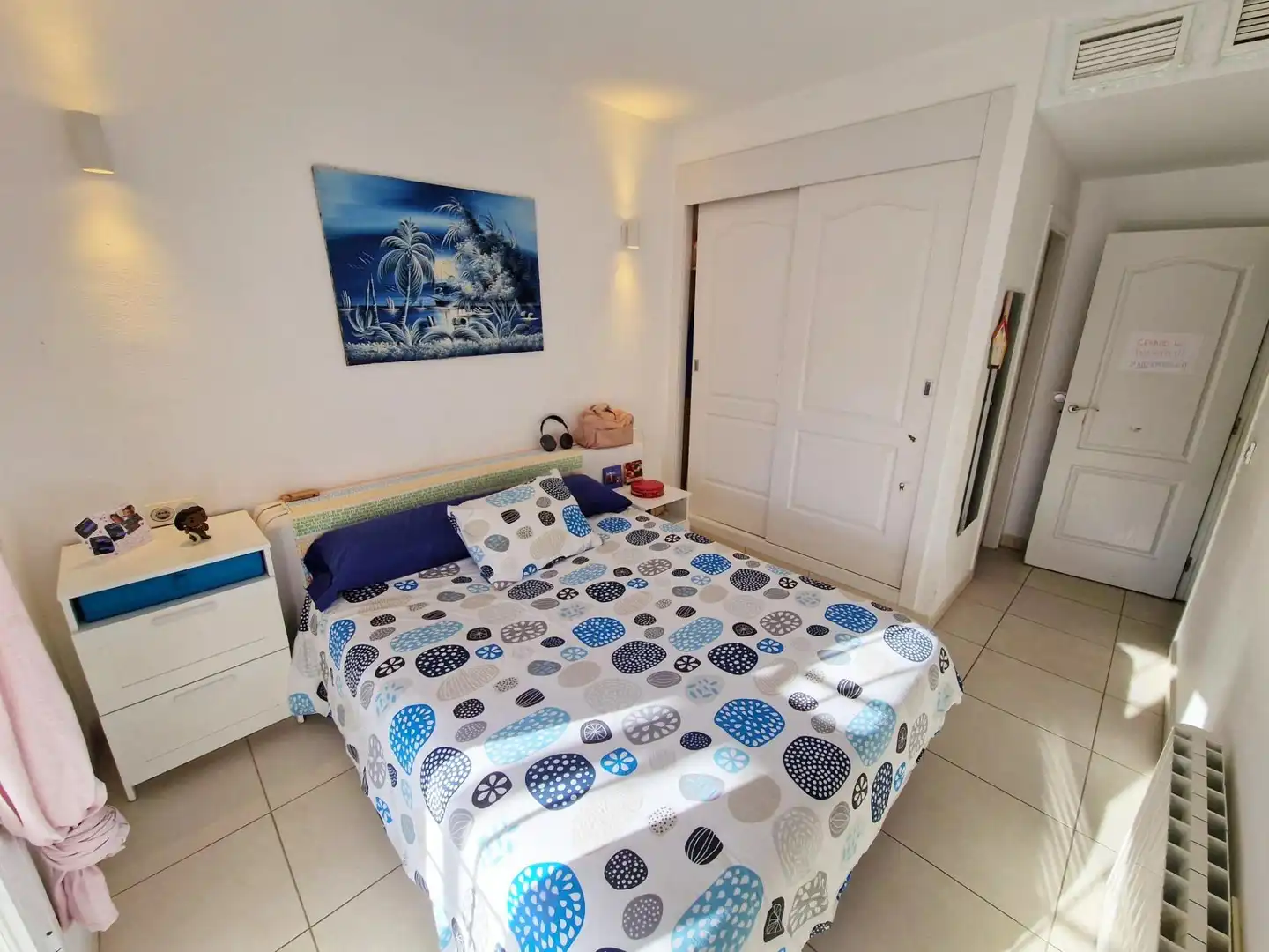 Schlafzimmer von Wohnung zum Verkauf in Rincón de la Victoria mit Klimaanlage, Heizung und Terrasse