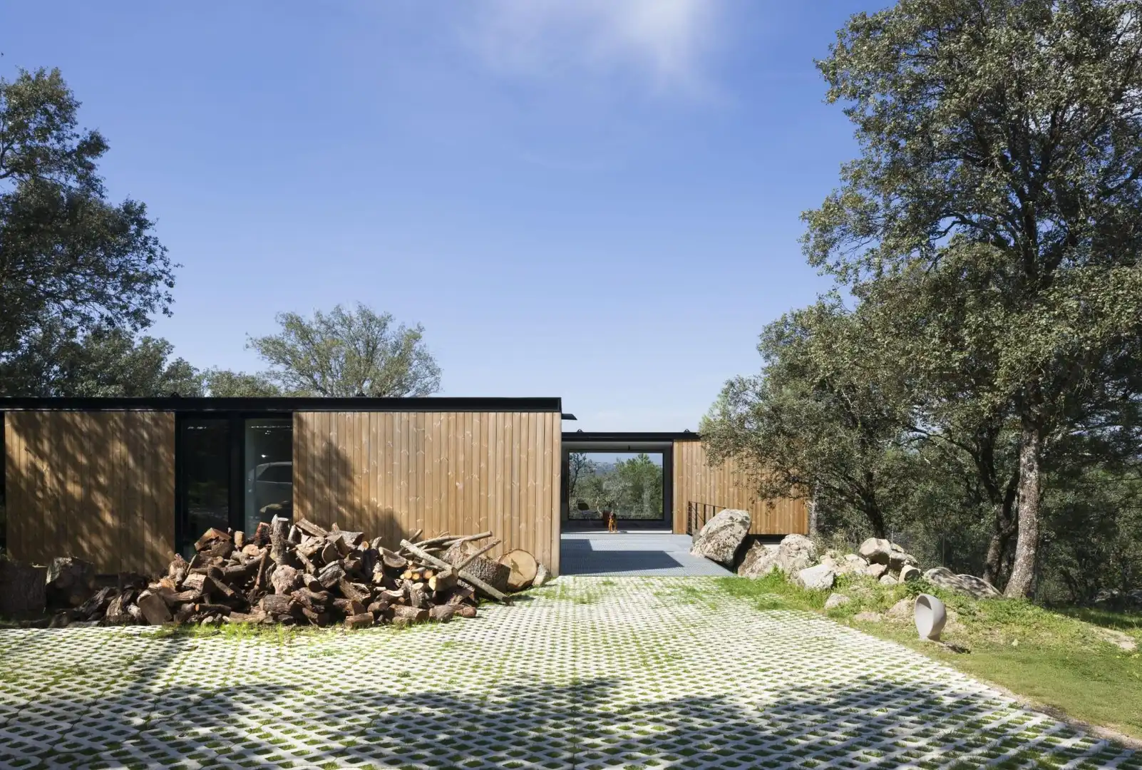 Vista exterior de Casa o chalet en venta en Sant Cugat del Vallès con Aire acondicionado, Calefacción y Jardín privado
