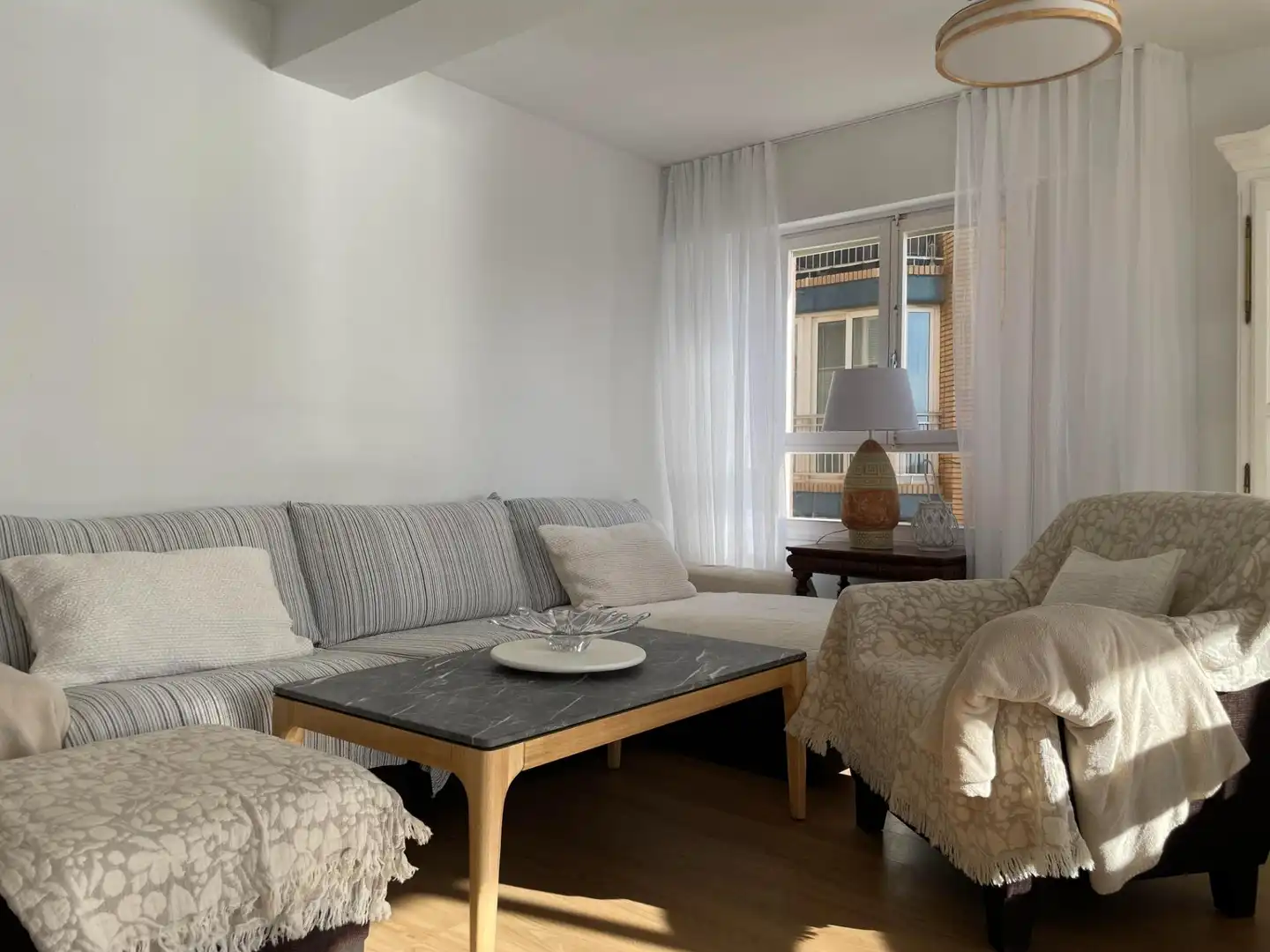 Wohnzimmer von Wohnungen zum Verkauf in Torrevieja mit Klimaanlage, Heizung und Möbliert