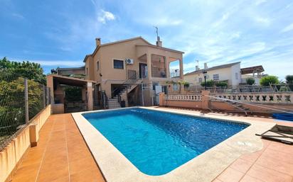 Swimming pool of House or chalet for sale in La Pobla de Montornès    with Air Conditioner, Terrace and Swimming Pool