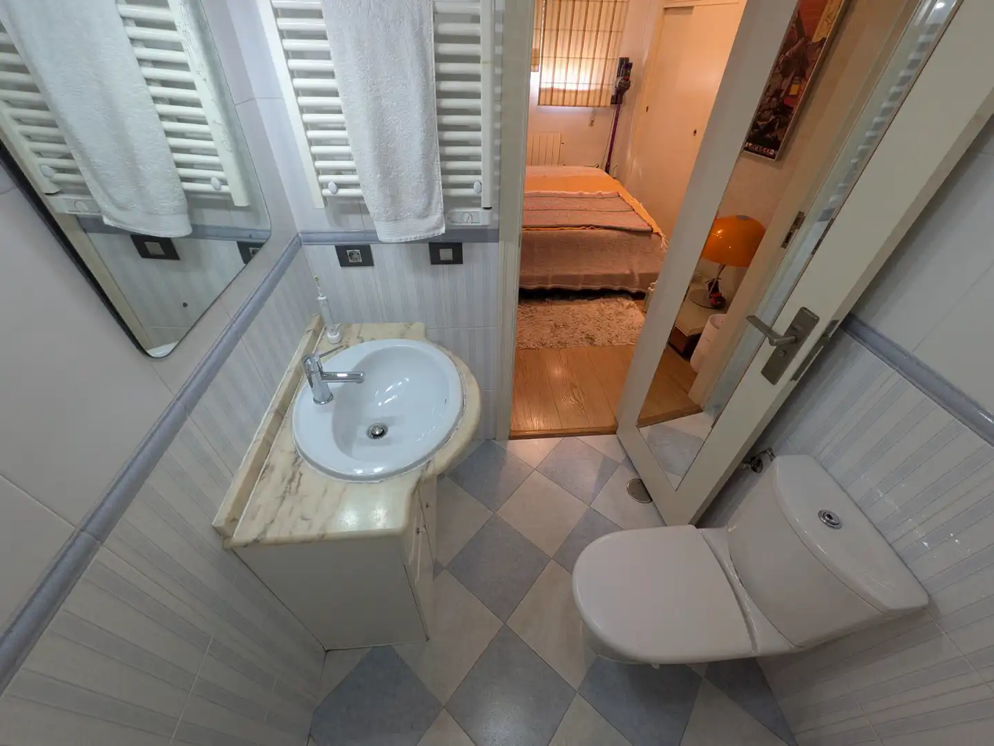 Baño de Apartamento en venta en Benicasim / Benicàssim con Aire acondicionado, Jardín privado y Terraza