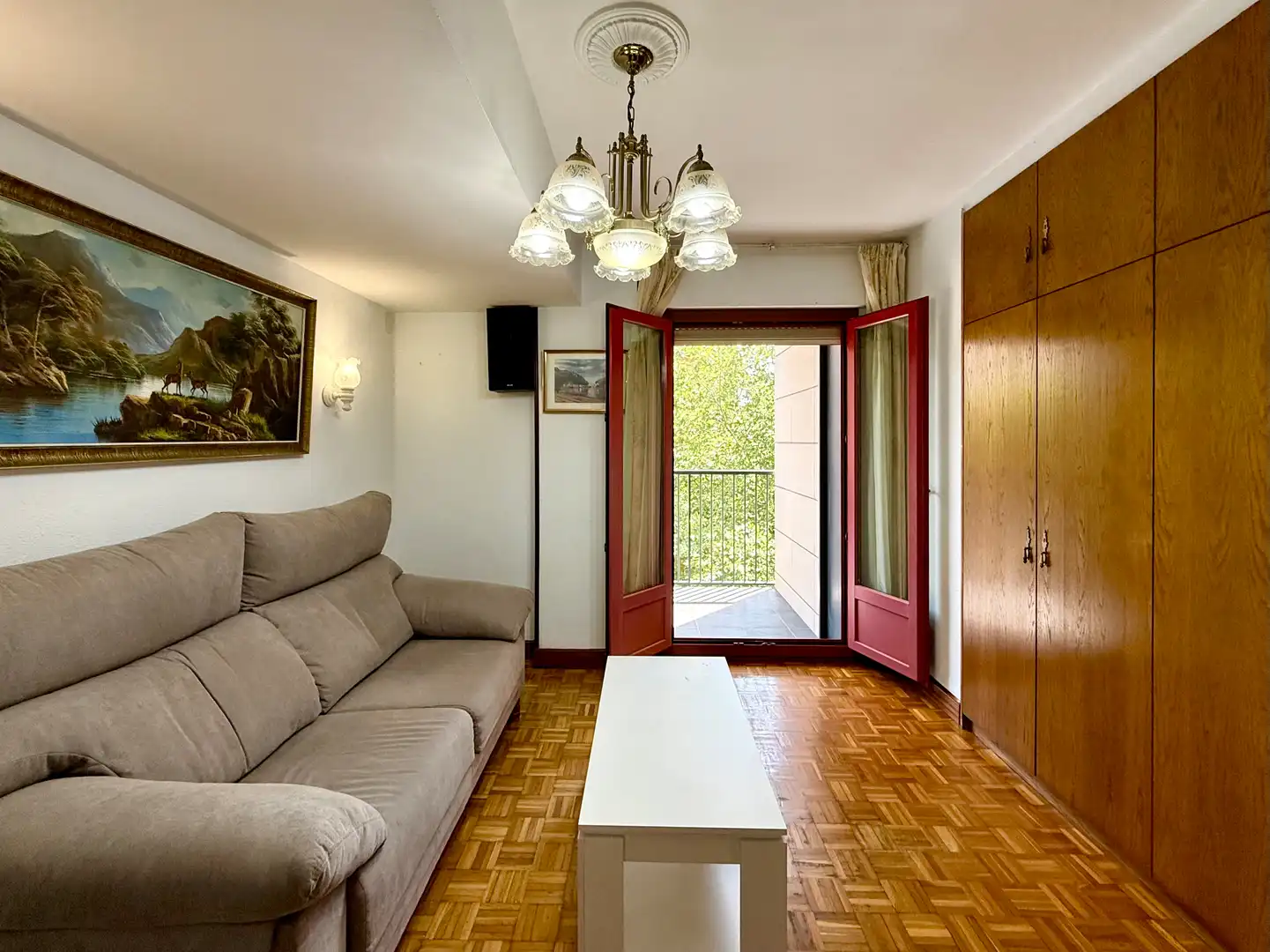 Wohnzimmer von Wohnung zum Verkauf in Donostia - San Sebastián  mit Heizung, Terrasse und Möbliert