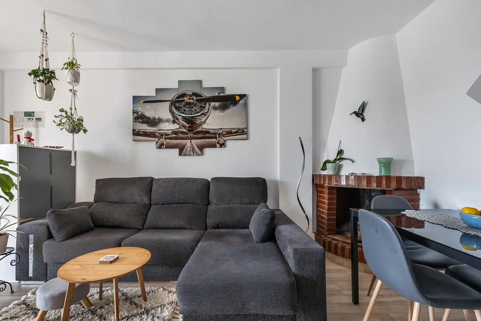 Sala d'estar de Àtic en venda en Orihuela amb Aire condicionat i Terrassa