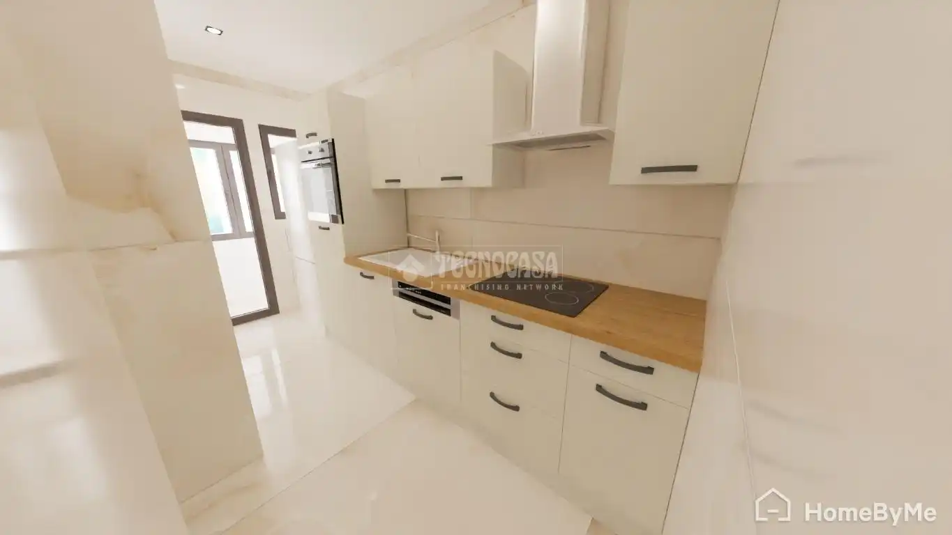 Kitchen of Flat for sale in Sant Adrià de Besòs  with Balcony