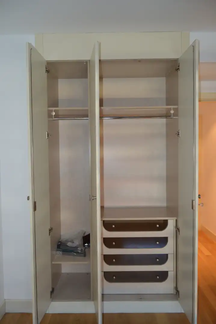 Schlafzimmer von Wohnung zur Miete in Madrid mit Klimaanlage, Heizung und Parkett