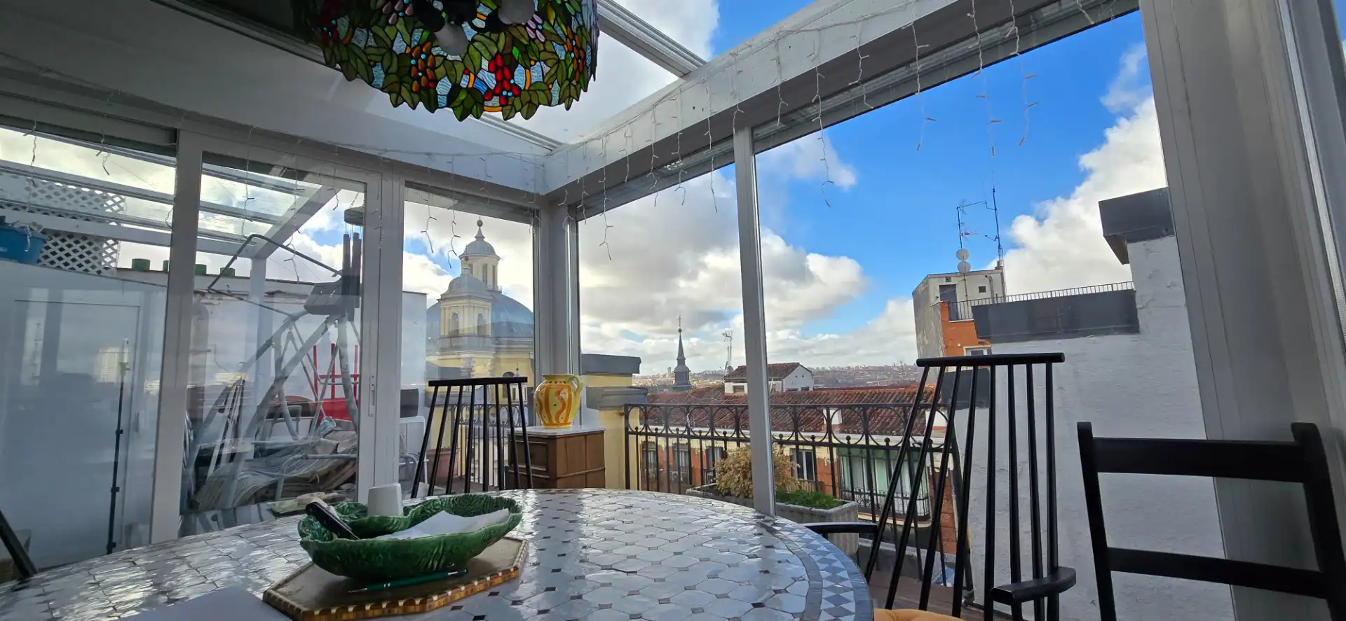 Terraza de Ático en venta en Madrid con Aire acondicionado, Calefacción y Parquet