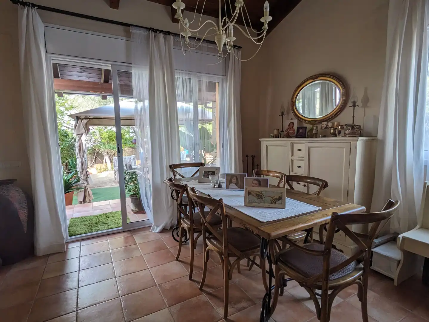 Esszimmer von Haus oder Chalet zum Verkauf in La Pobla de Montornès   mit Heizung, Privatgarten und Terrasse