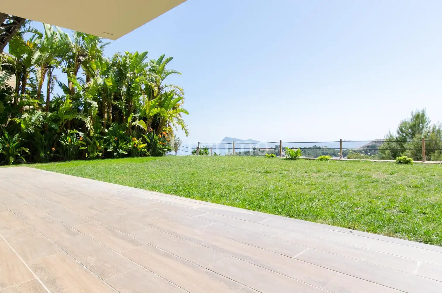 Terrasse von Haus oder Chalet zum Verkauf in Altea mit Klimaanlage, Heizung und Privatgarten