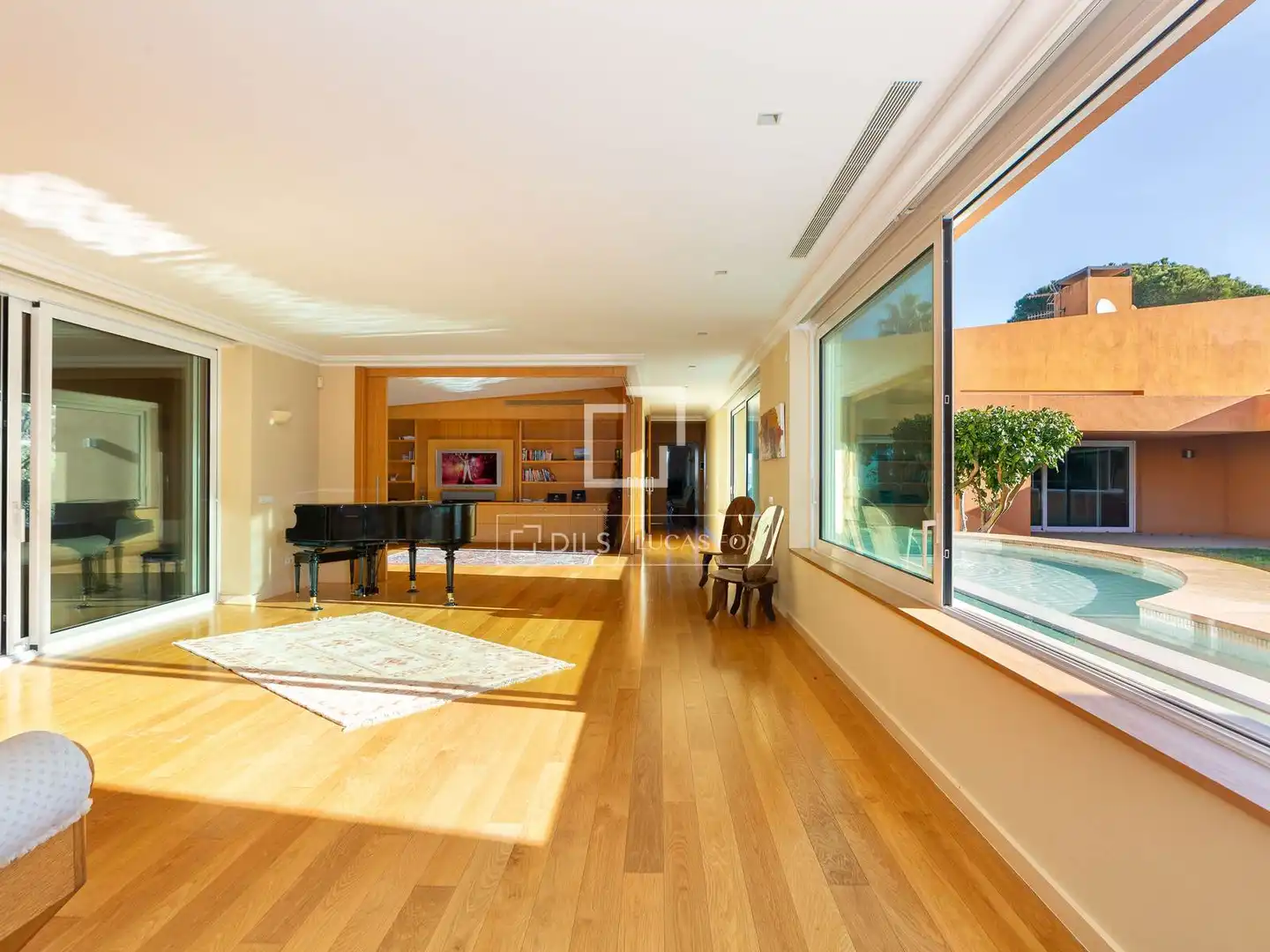 Sala de estar de Casa o chalet en venta en Begur con Aire acondicionado, Calefacción y Jardín privado