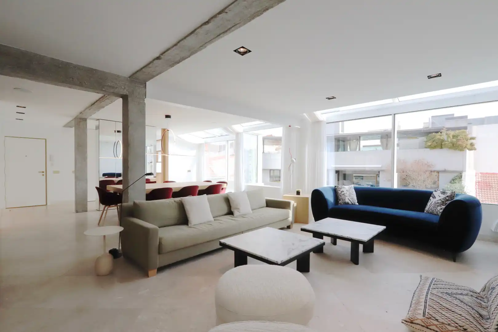 Living room of Attic for sale in Madrid  with Air Conditioner, Heating and Parquet flooring