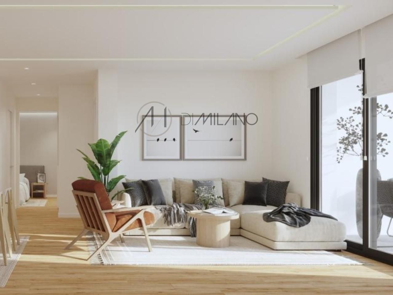 Living room of Flat for sale in Vigo   with Heating, Terrace and Storage room