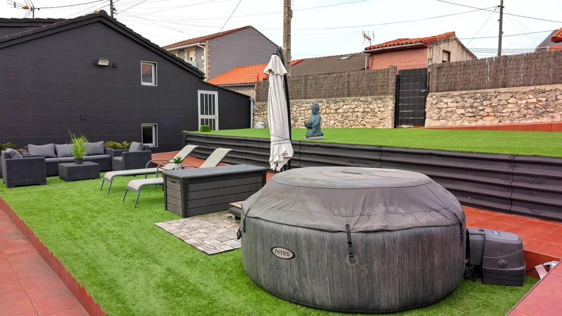 Terraza de Casa o chalet en venta en Santander con Calefacción, Jardín privado y Trastero