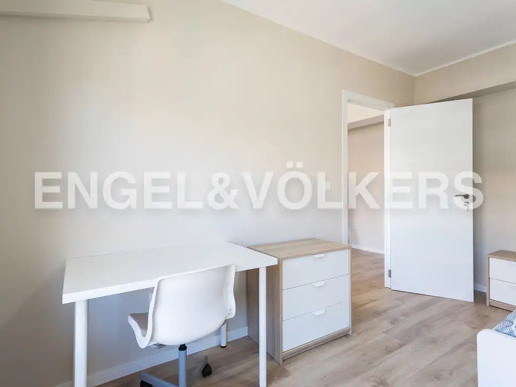 Bedroom of Flat for rent in Valencia  with Air Conditioner, Heating and Parquet flooring