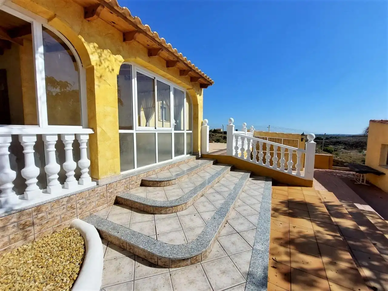 Terrasse von Wohnung zum Verkauf in Elche / Elx mit Privatgarten, Schwimmbad und Möbliert