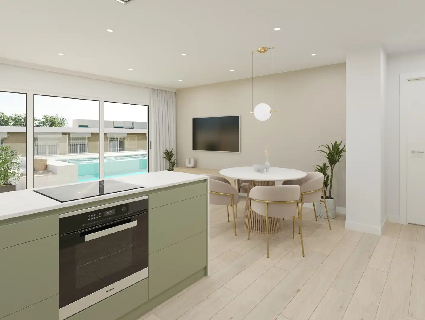 Penthouse mit Pool zum Verkauf in Pueblo, imagen 9
