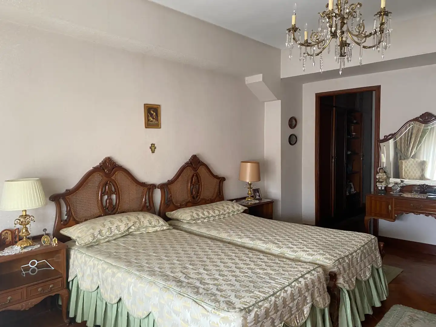 Schlafzimmer von Wohnung zum Verkauf in Santander mit Heizung, Terrasse und Möbliert