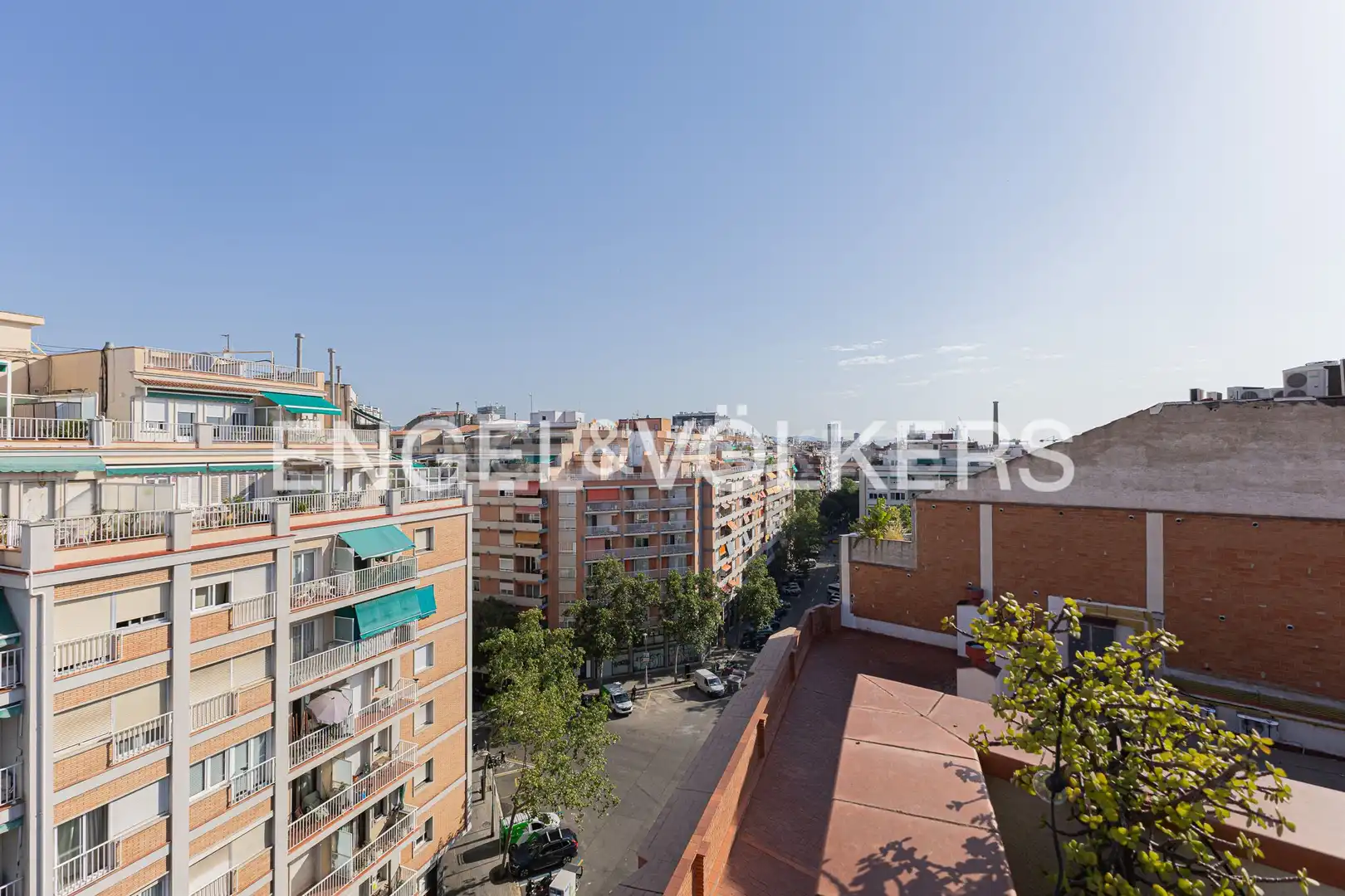 Terraza de Ático de alquiler en Barcelona con Aire acondicionado, Calefacción y Parquet