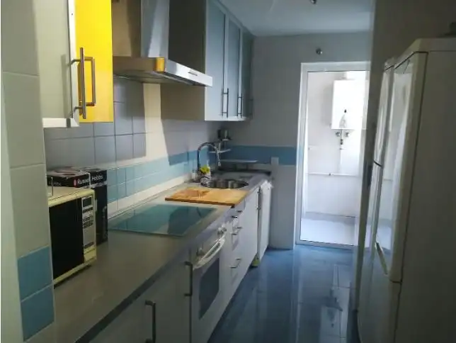 Cocina de Piso de alquiler en Sevilla con Aire acondicionado, Terraza y Amueblado