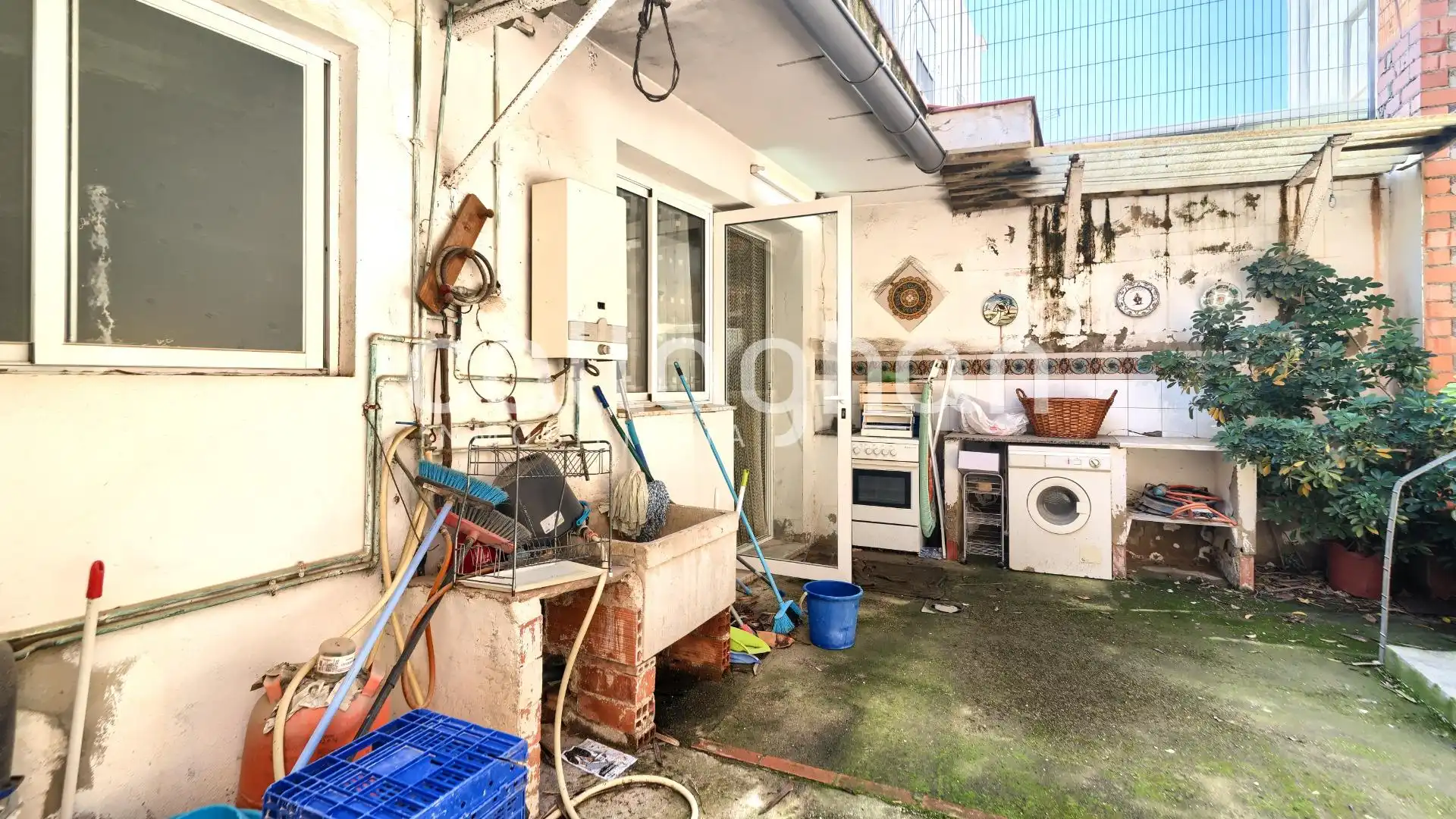 Terrasse von Einfamilien-Reihenhaus zum Verkauf in Chilches / Xilxes