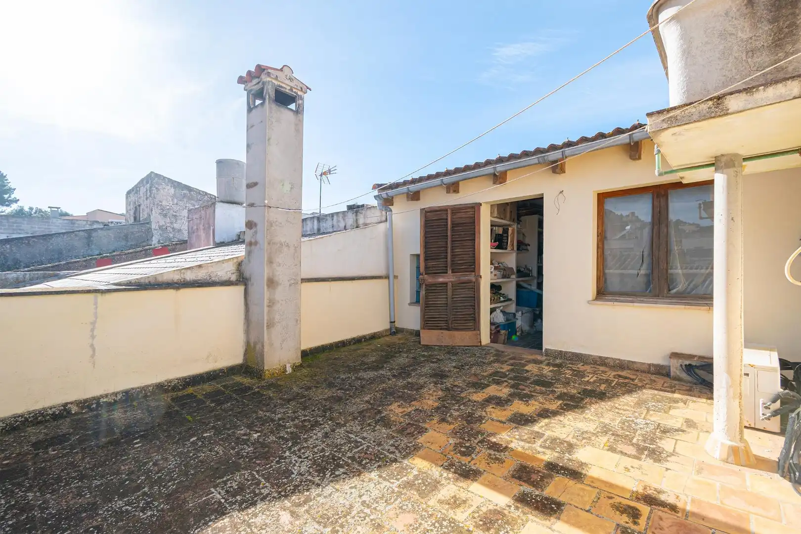Vista exterior de Casa adosada en venda en Felanitx amb Jardí privat i Parquet