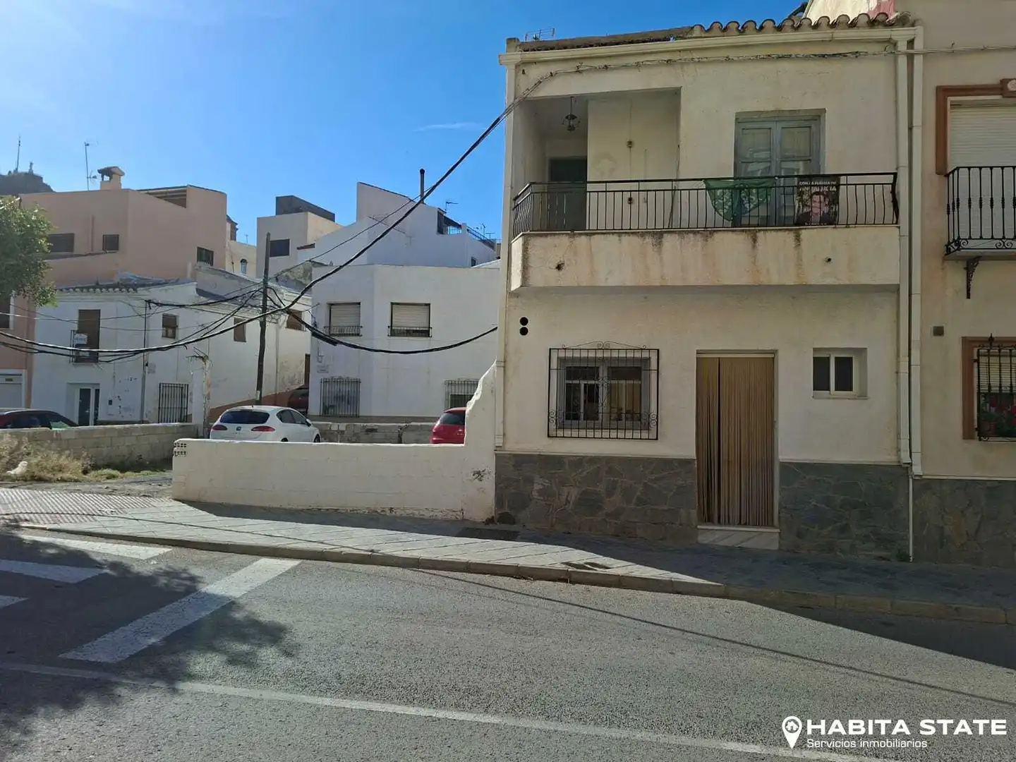Vista exterior de Casa adosada en venta en Purchena con Amueblado, Lavadora y Balcón
