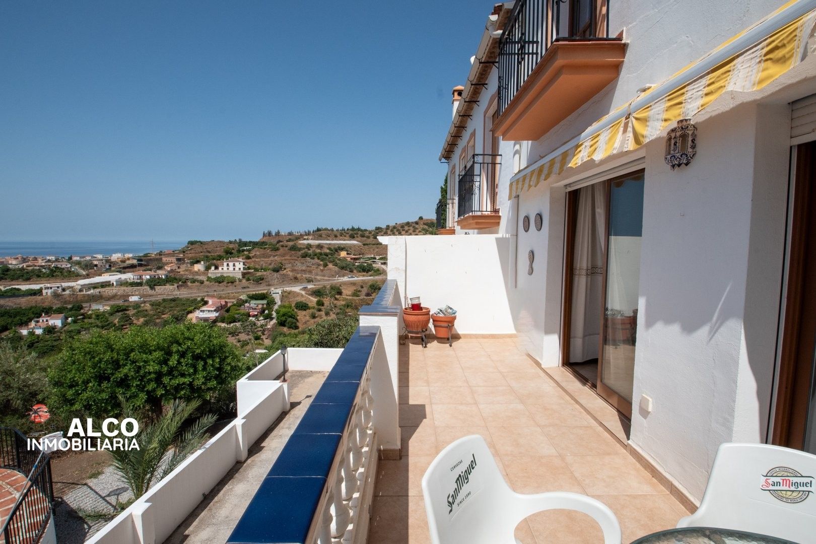 Terrace of Single-family semi-detached for sale in Torrox  with Terrace and Swimming Pool