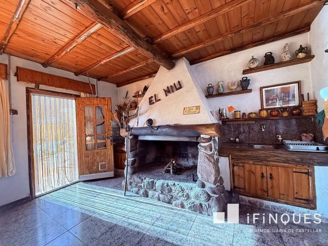 Kitchen of Houses for sale in Castellar del Vallès  with Air Conditioner, Private garden and Parquet flooring
