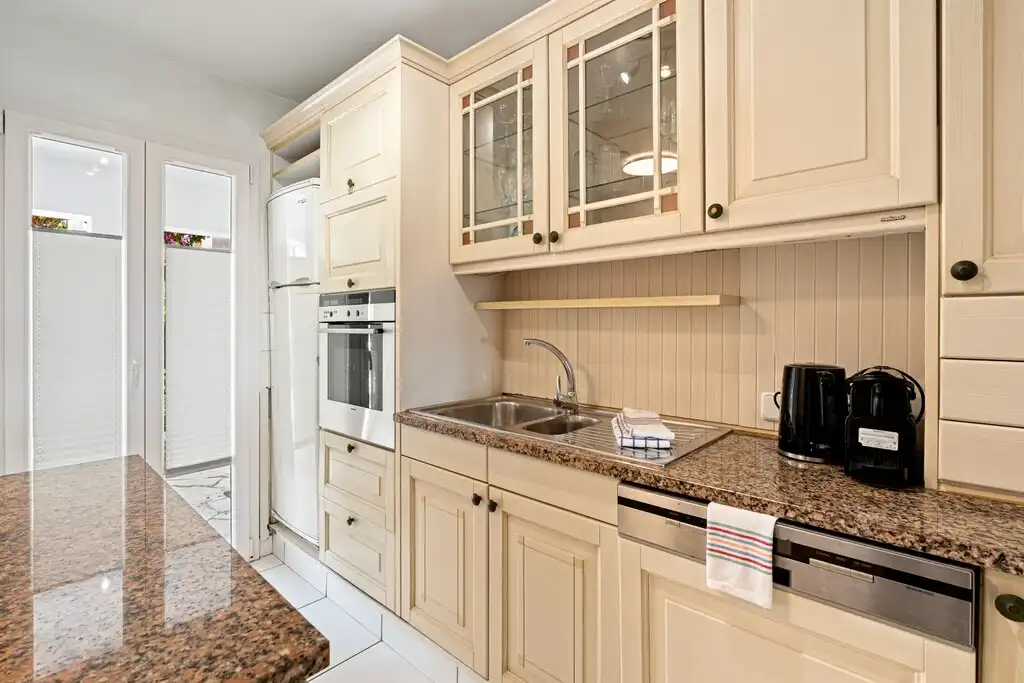 Cuina de Apartament en venda en Santanyí amb Aire condicionat, Terrassa i Balcó