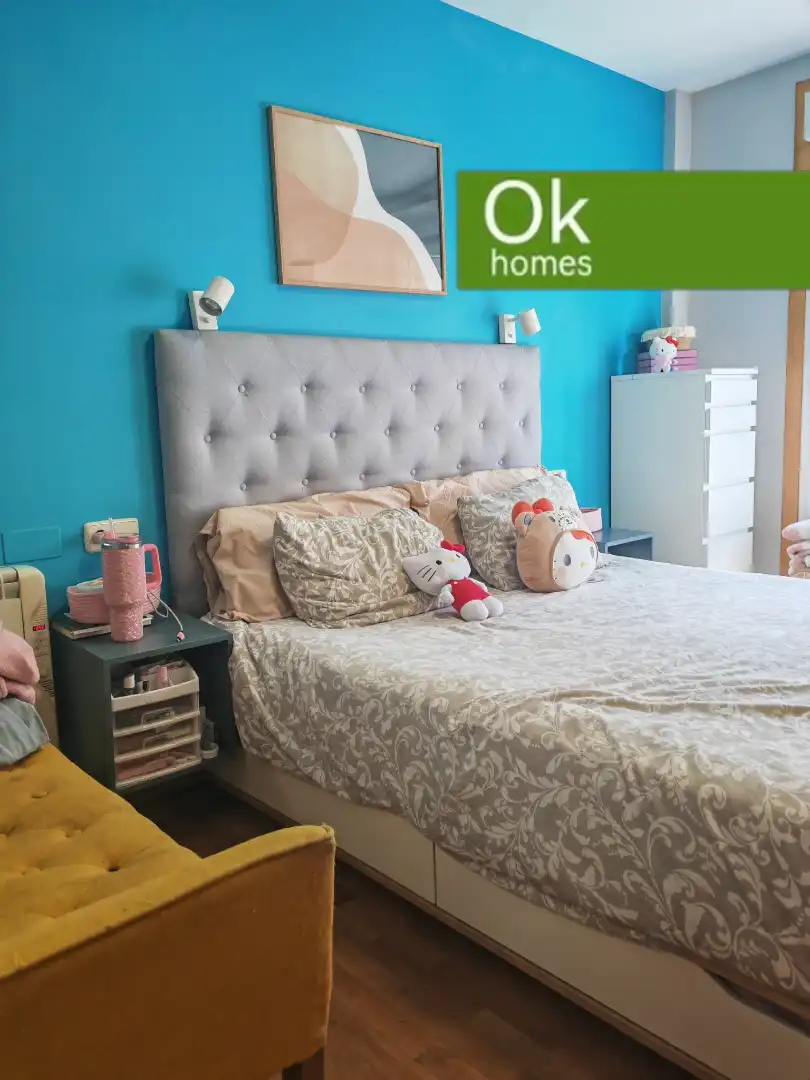 Bedroom of Flat for sale in Arteixo  with Heating, Parquet flooring and Terrace