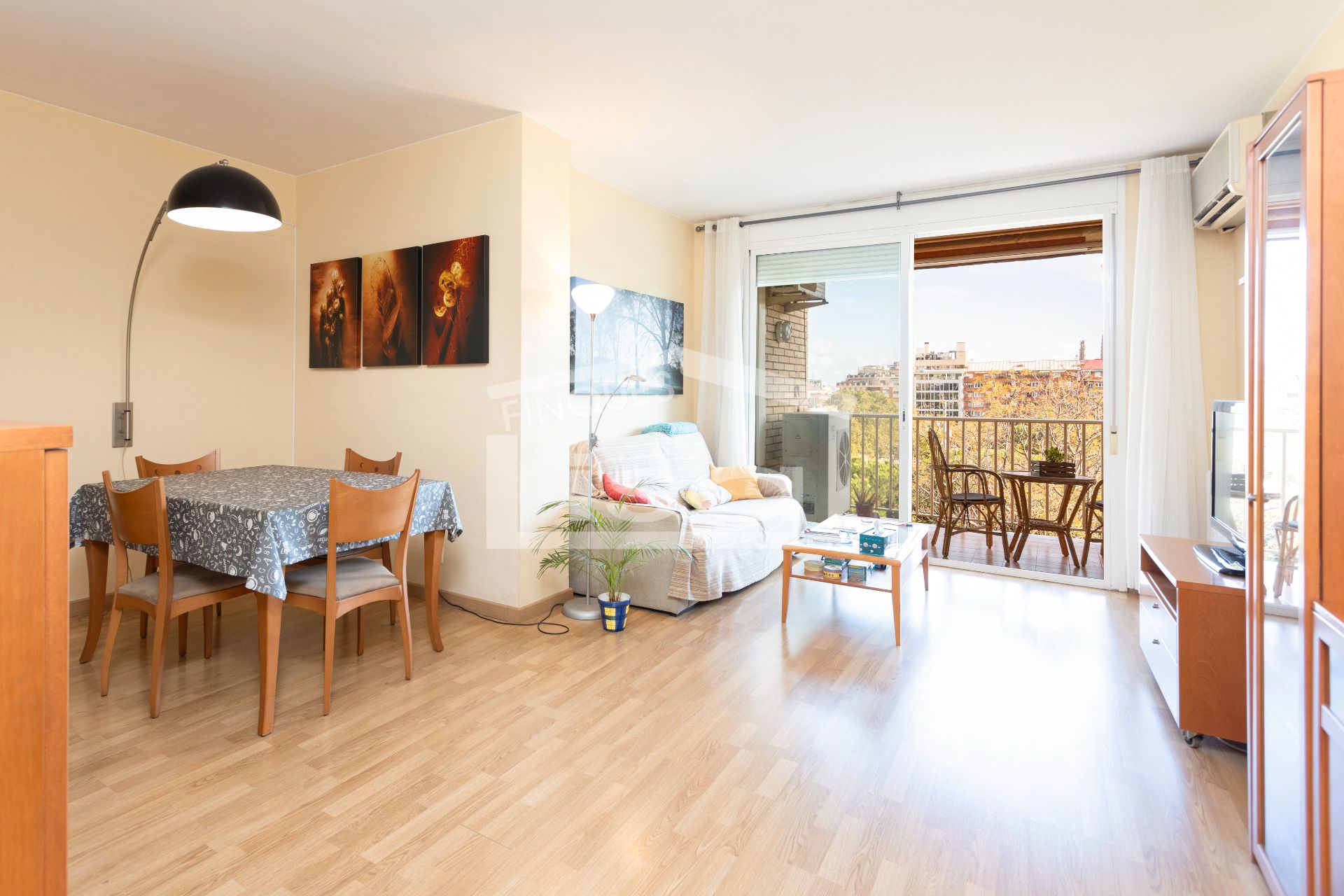 Bedroom of Flat for sale in  Barcelona Capital  with Air Conditioner, Heating and Parquet flooring