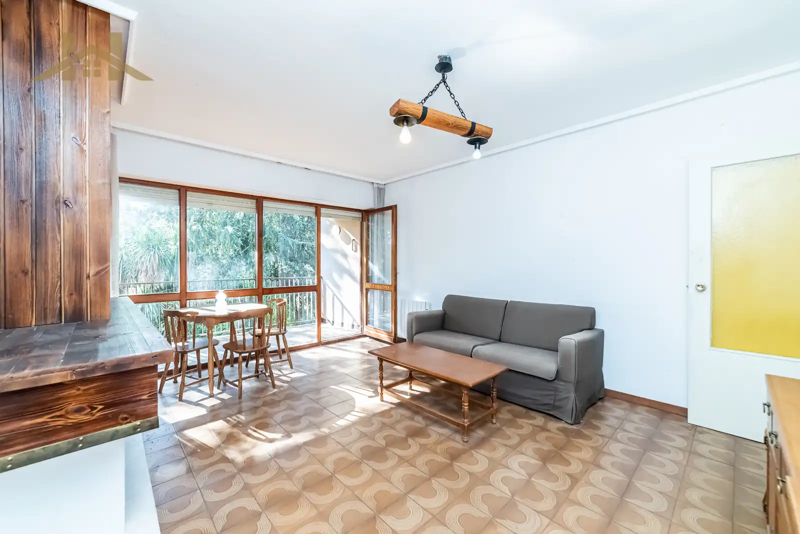 Sala d'estar de Pis en venda en San Lorenzo de El Escorial amb Calefacció, Parquet i Terrassa