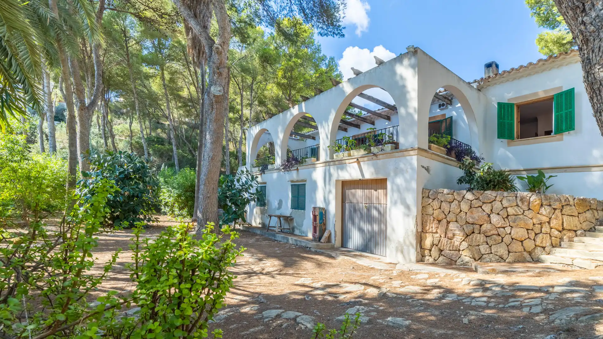 Jardí de Casa o xalet en venda en Calvià amb Calefacció, Terrassa i Traster