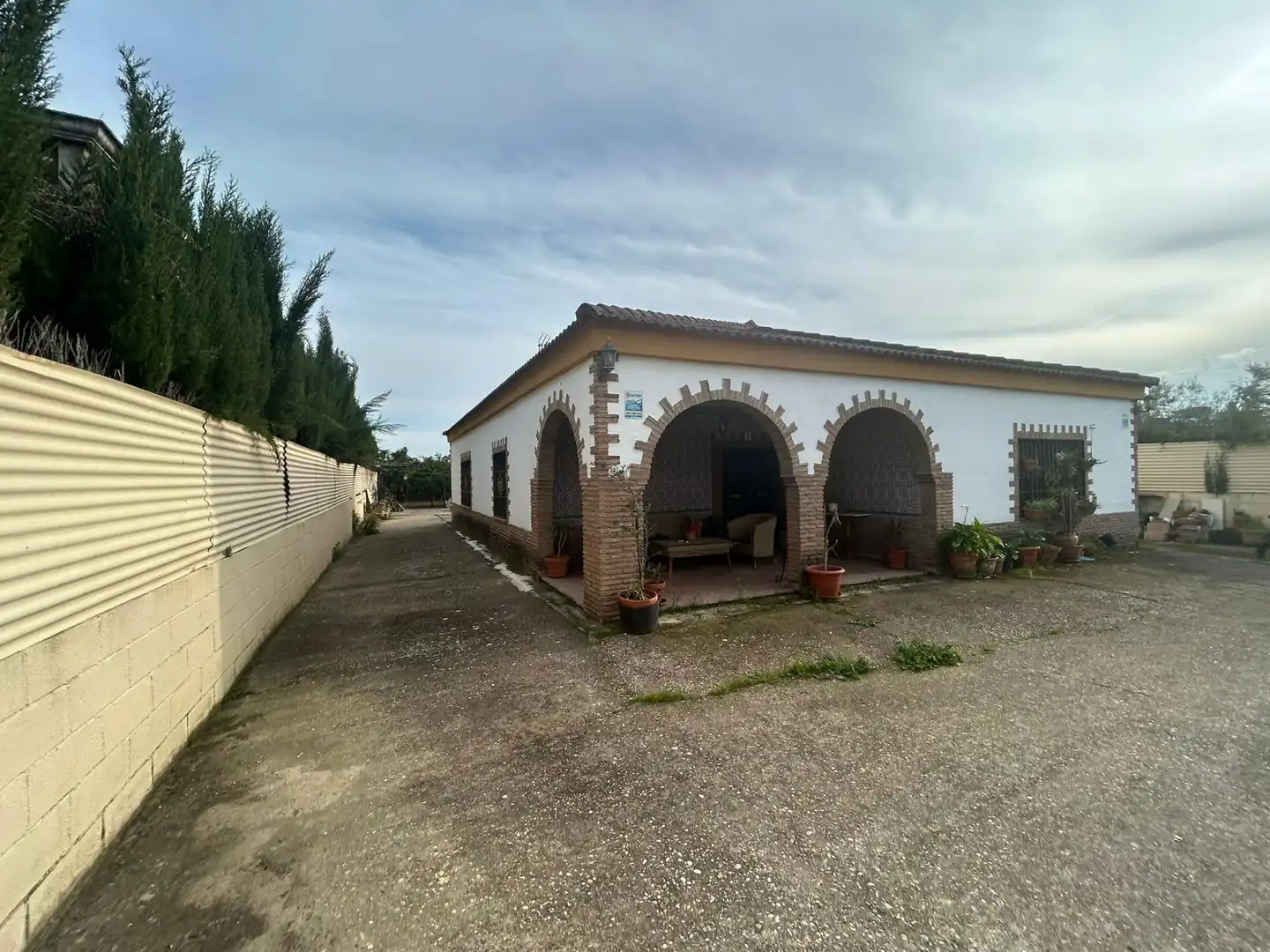 Exterior view of Houses for sale in Córdoba  with Air Conditioner, Swimming Pool and Furnished