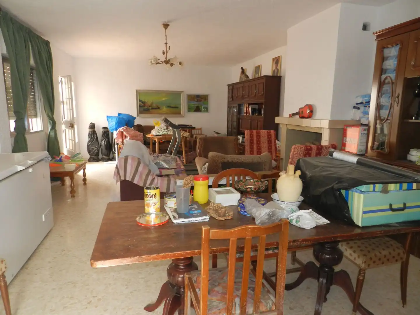 Sala d'estar de Casa o xalet en venda en Linares amb Aire condicionat, Calefacció i Jardí privat