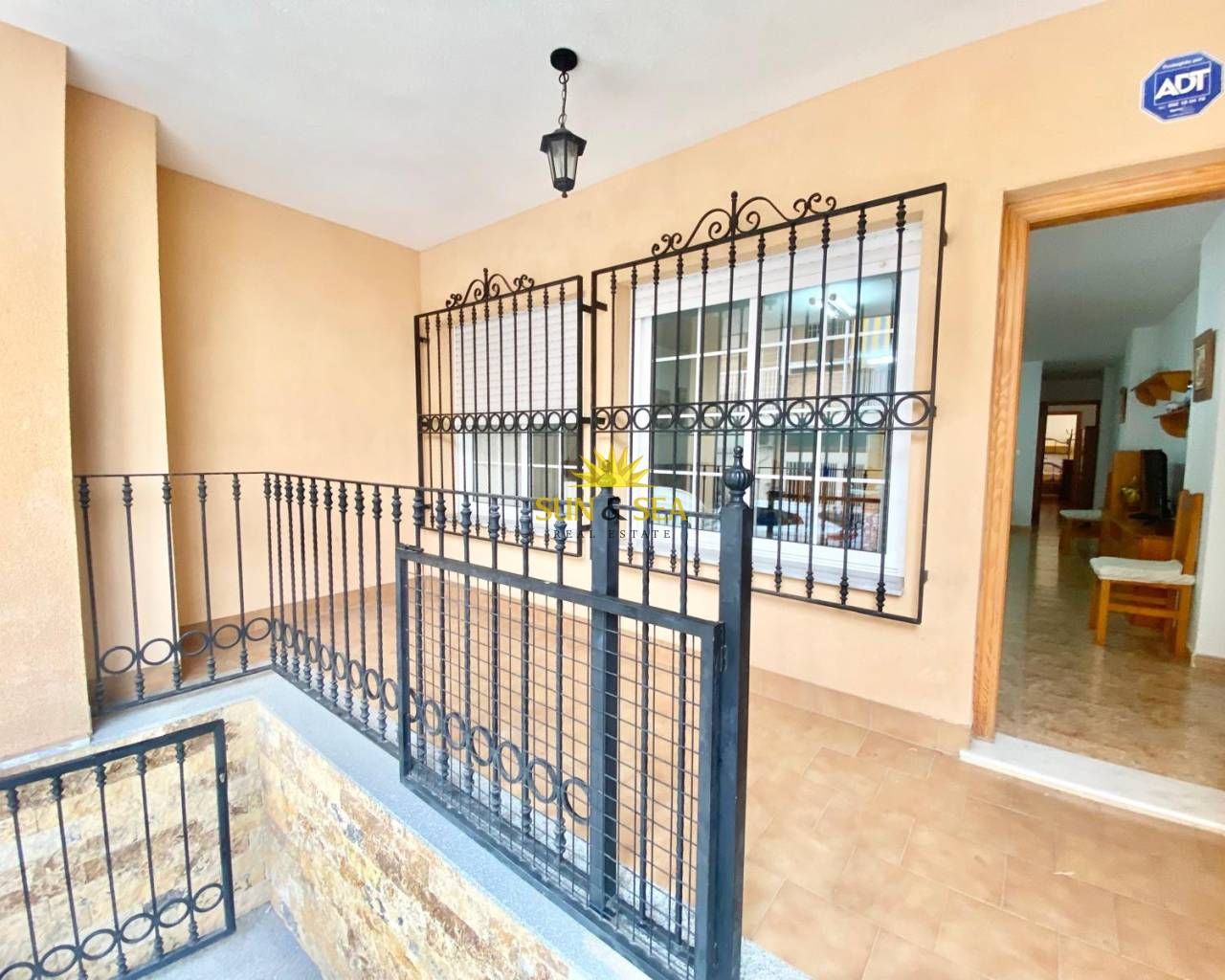 Balcony of Planta baja to rent in Los Alcázares  with Heating, Furnished and Washing machine