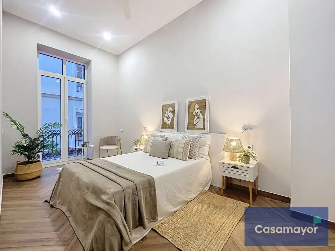 Schlafzimmer von Wohnung zum Verkauf in Alicante / Alacant mit Klimaanlage, Heizung und Balkon