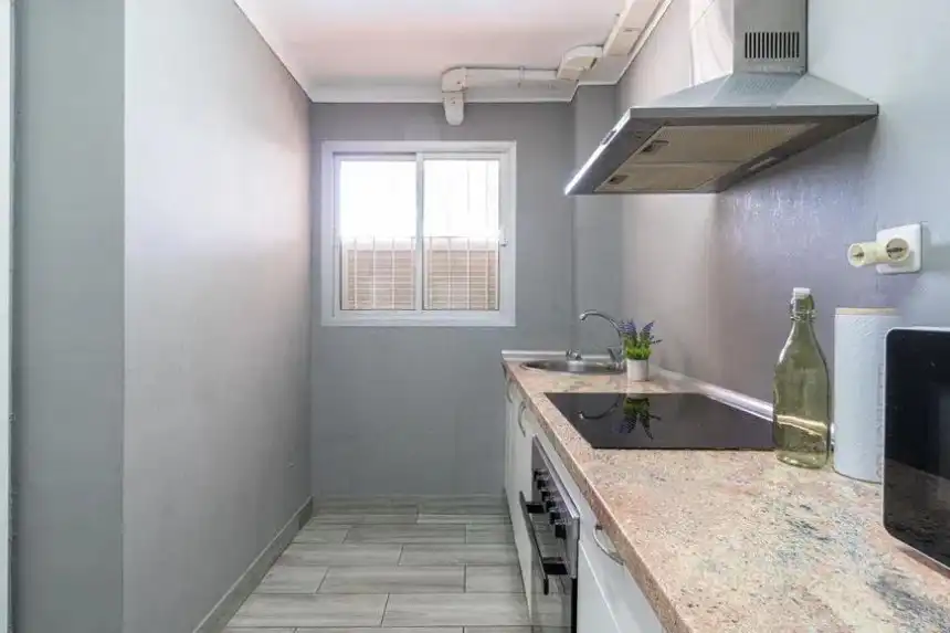 Kitchen of Flat for sale in Salou  with Air Conditioner, Heating and Oven