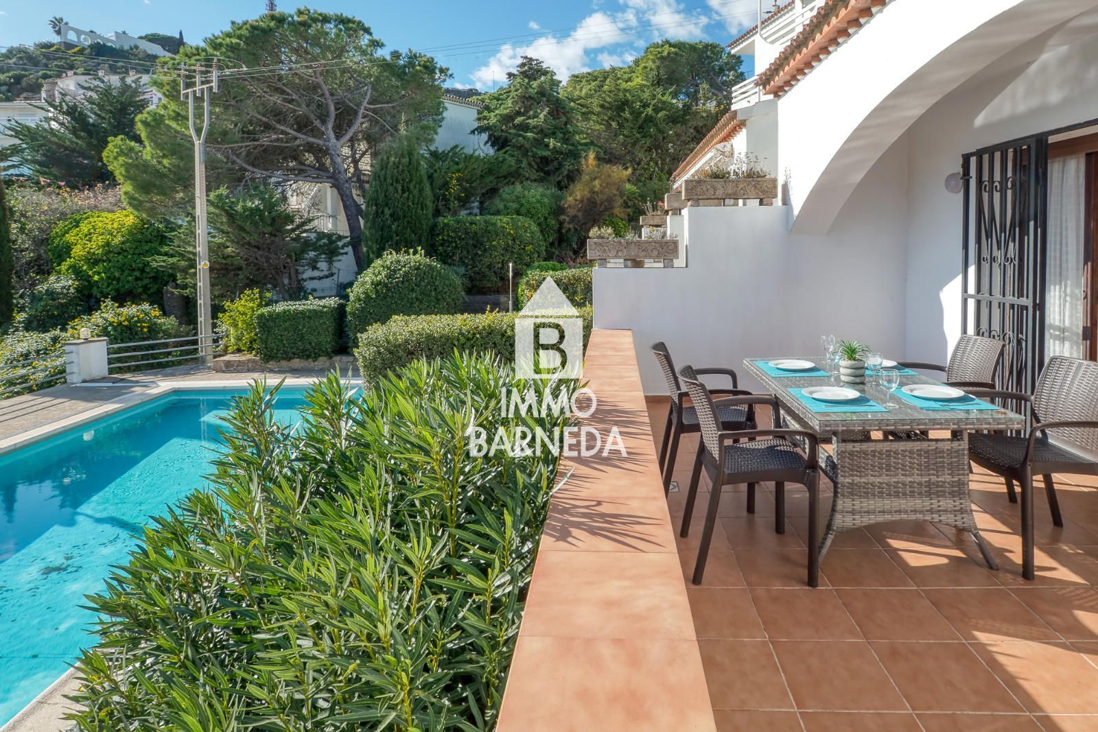 Garden of Flat for sale in Roses  with Terrace, Swimming Pool and Furnished