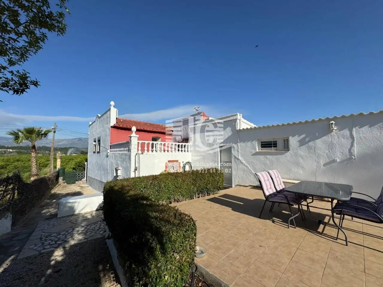 Vista exterior de Casa o xalet en venda en Tortosa amb Aire condicionat, Jardí privat i Parquet