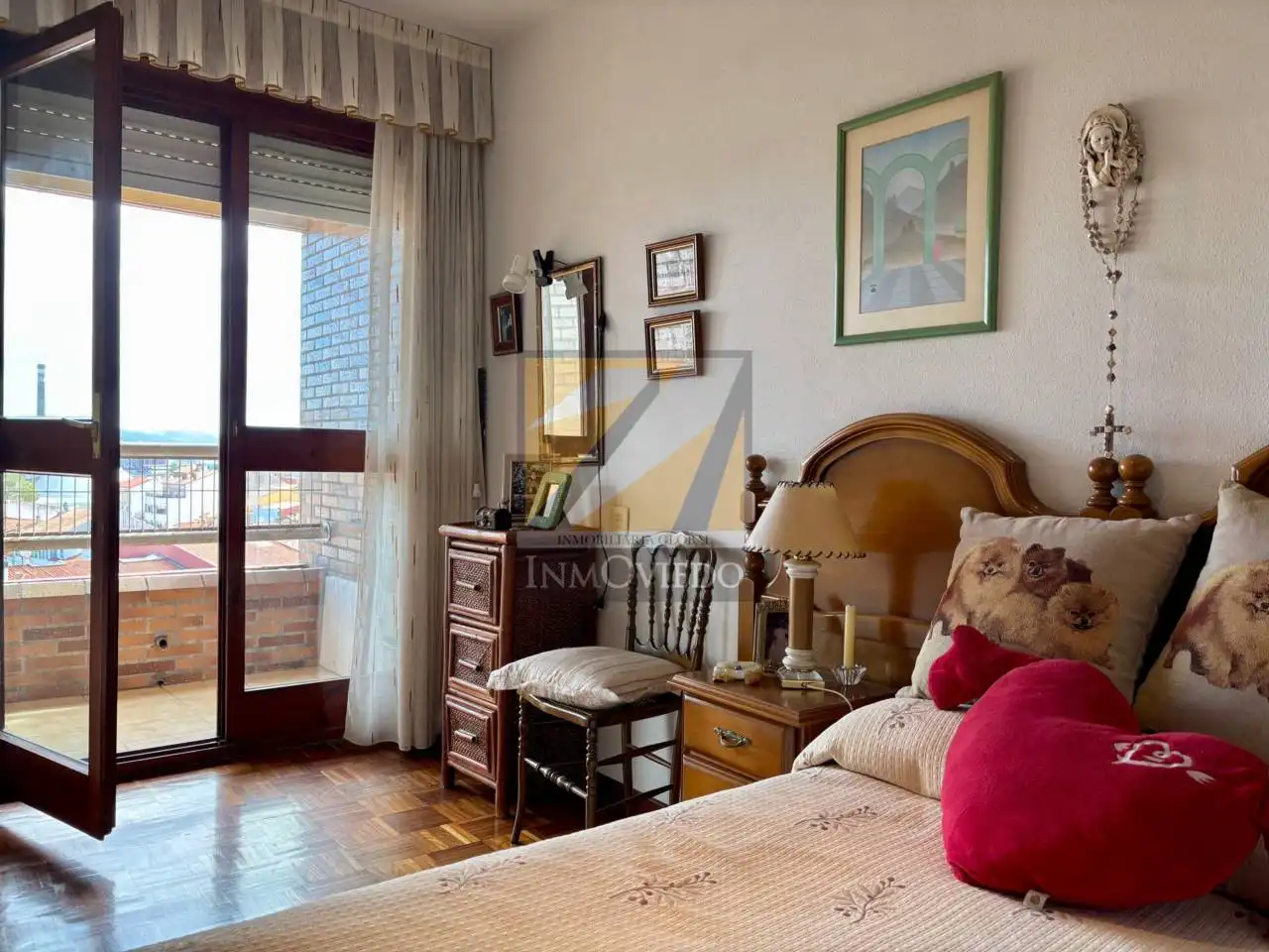 Bedroom of Flat for sale in Avilés  with Heating, Parquet flooring and Terrace
