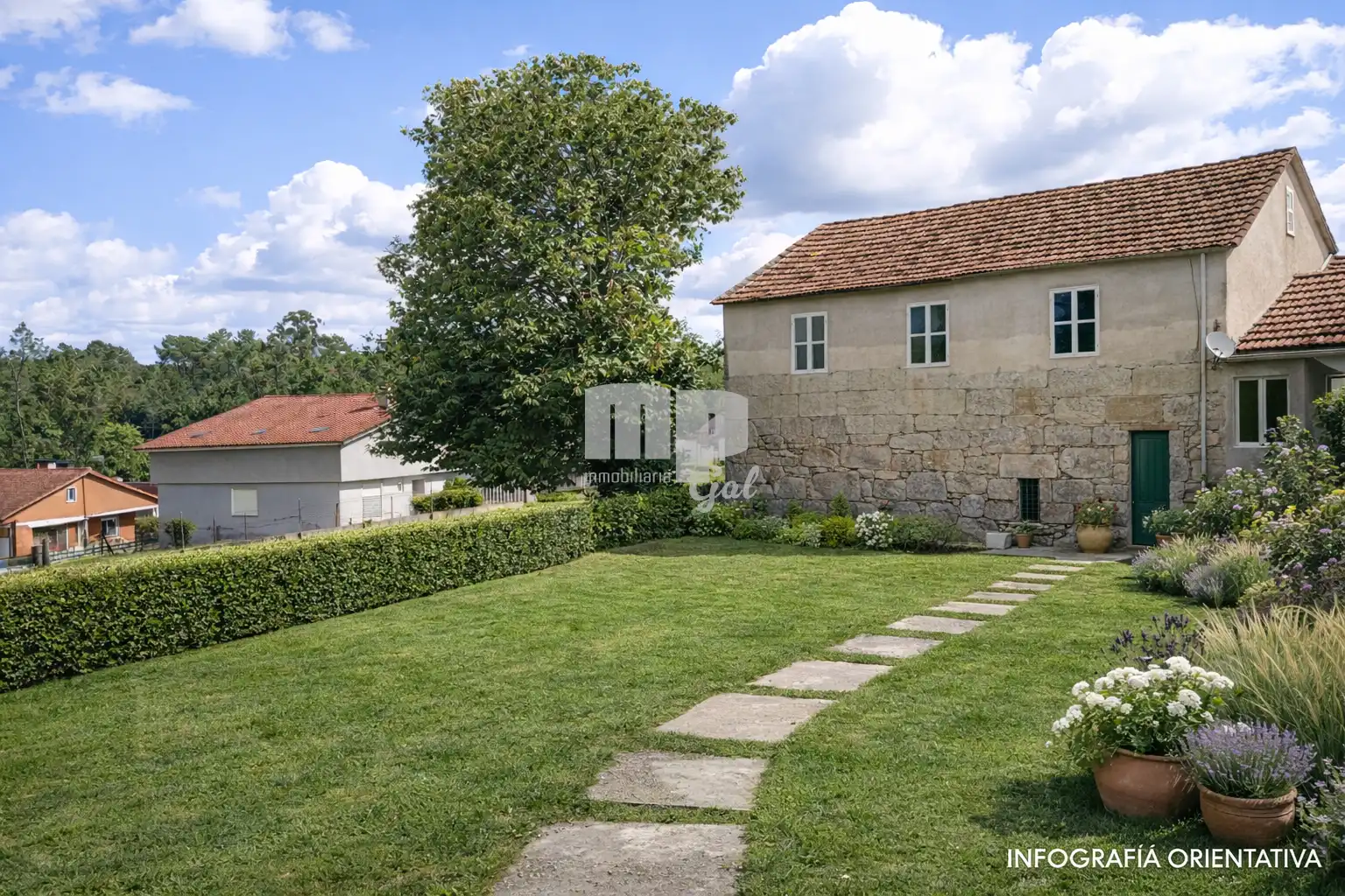 Casa rústica amb jardí en venda a Lugar Mesego, imagen 15
