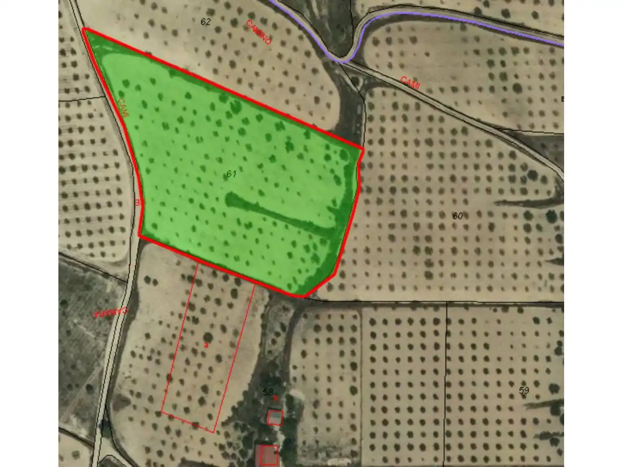 Terreno rustico in vendita a 1