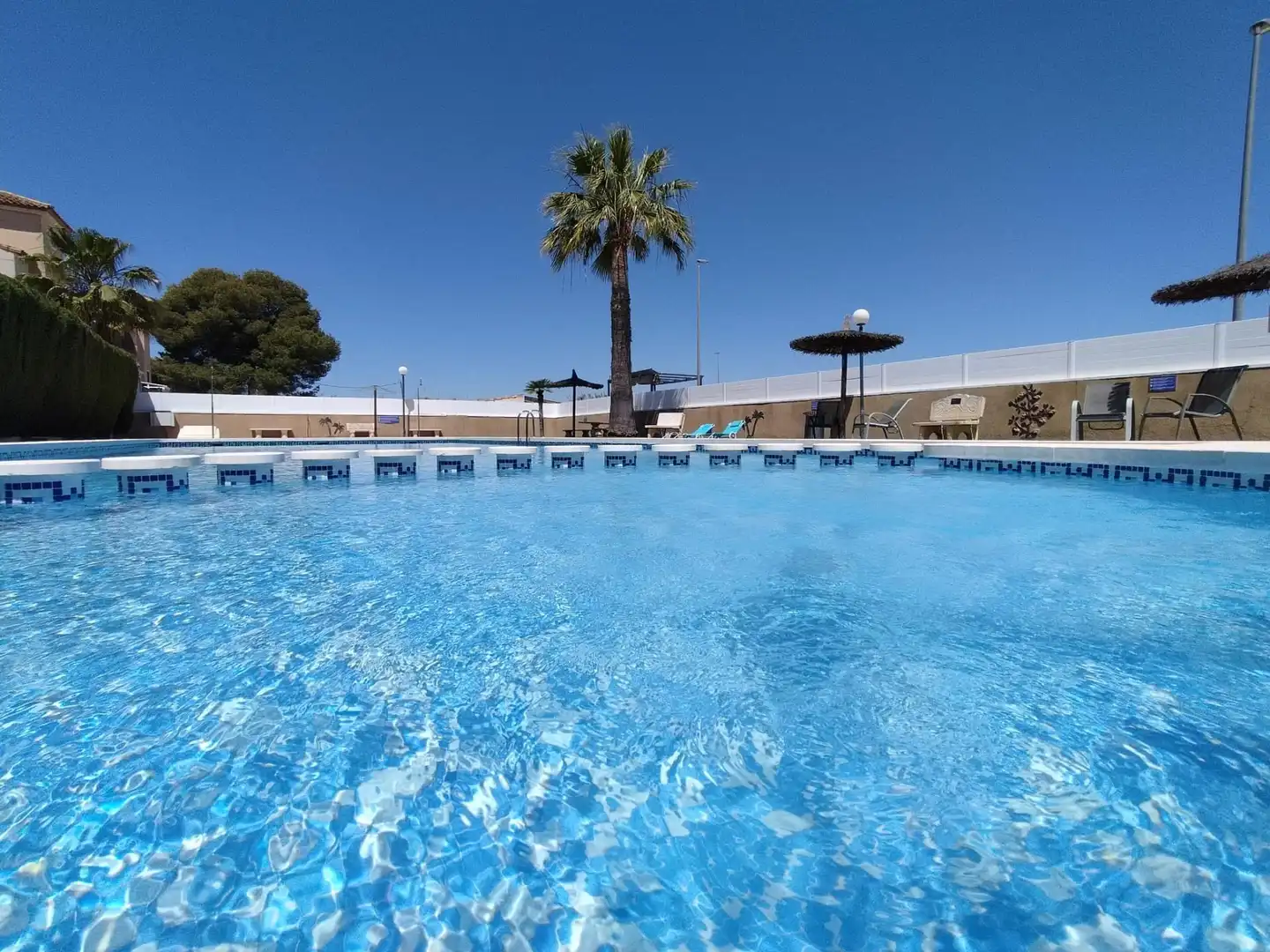 Schwimmbecken von Maisonette zum Verkauf in Algorfa mit Klimaanlage, Heizung und Privatgarten