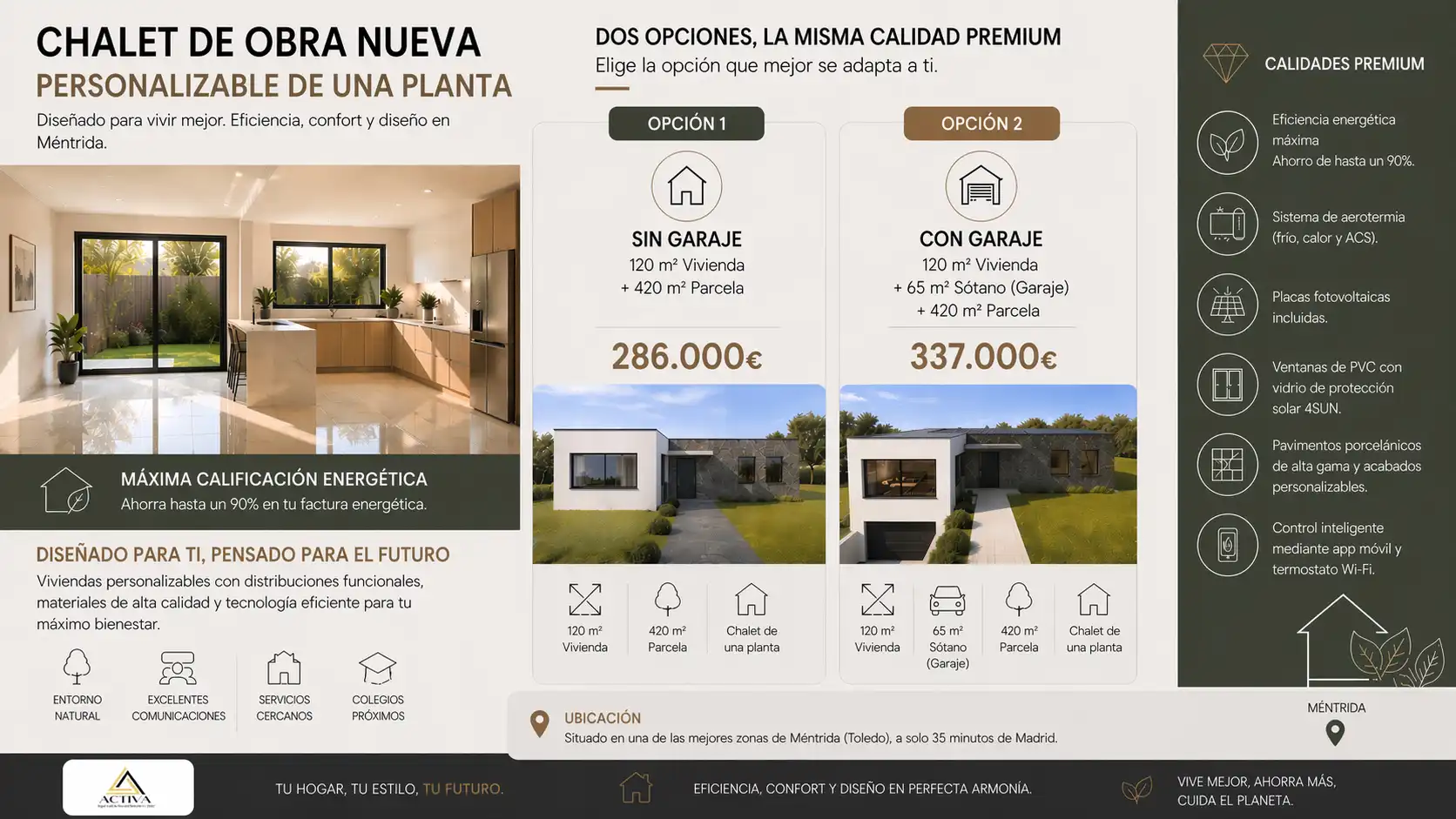 Casa o xalet en venda en Méntrida amb Calefacció i Jardí privat