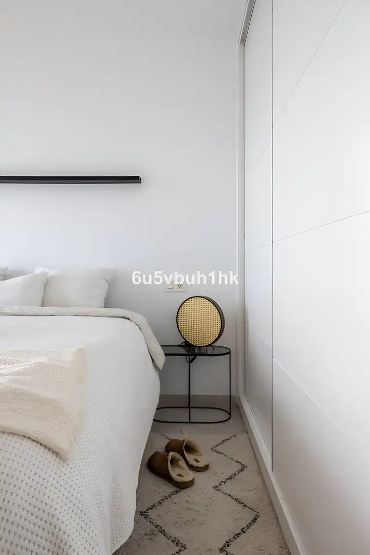Schlafzimmer von Erdgeschoss zum Verkauf in Málaga mit Klimaanlage, Terrasse und Möbliert