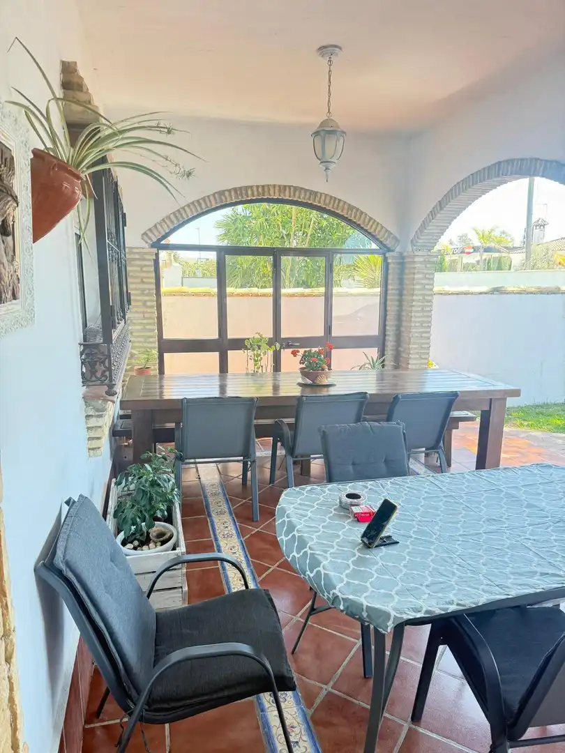 Terrace of Houses for sale in Chiclana de la Frontera  with Air Conditioner, Private garden and Terrace
