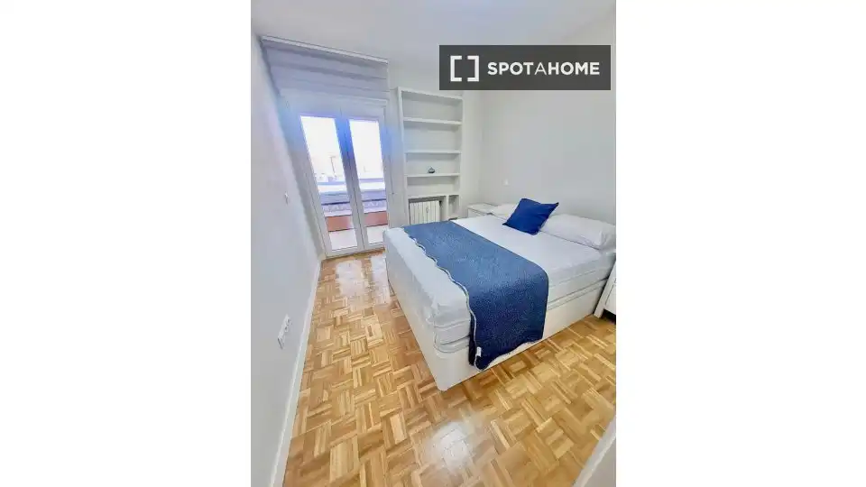 Habitación de Piso de alquiler en Madrid con Aire acondicionado, Calefacción y Amueblado
