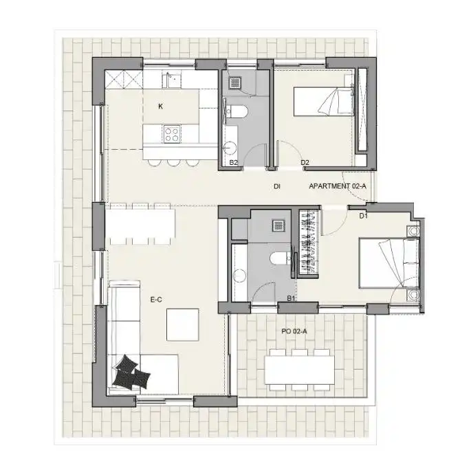 Apartments for sale in  Palma de Mallorca  with Air Conditioner, Heating and Terrace