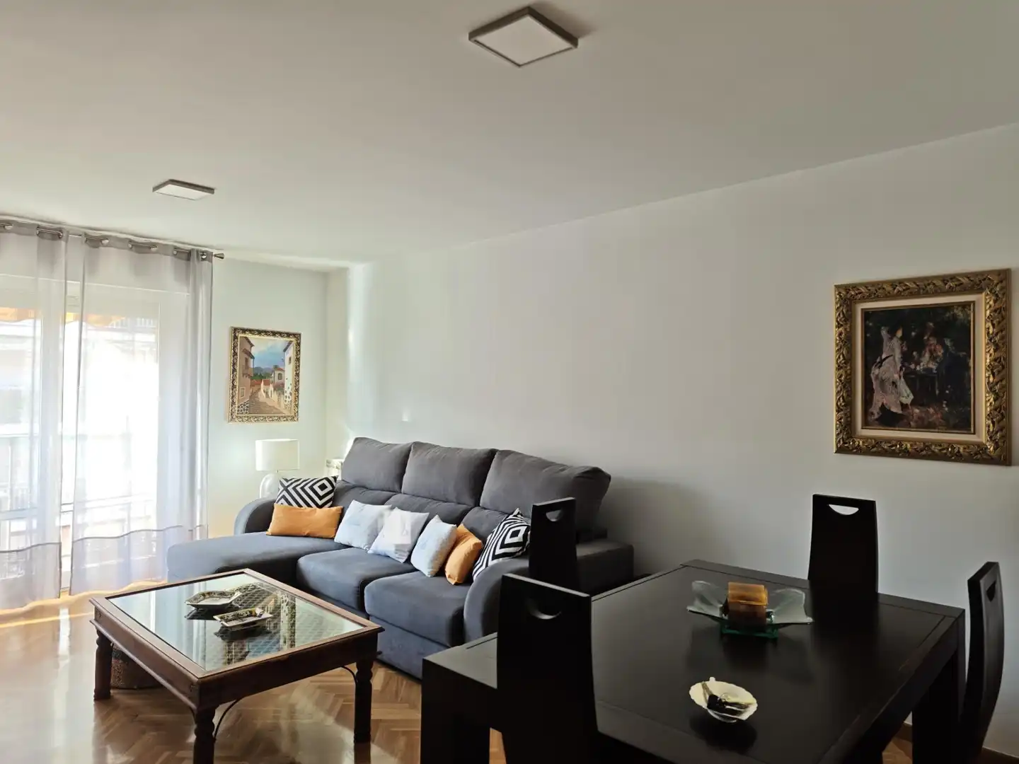 Wohnzimmer von Wohnungen zum Verkauf in Alcalá de Henares mit Klimaanlage, Heizung und Parkett