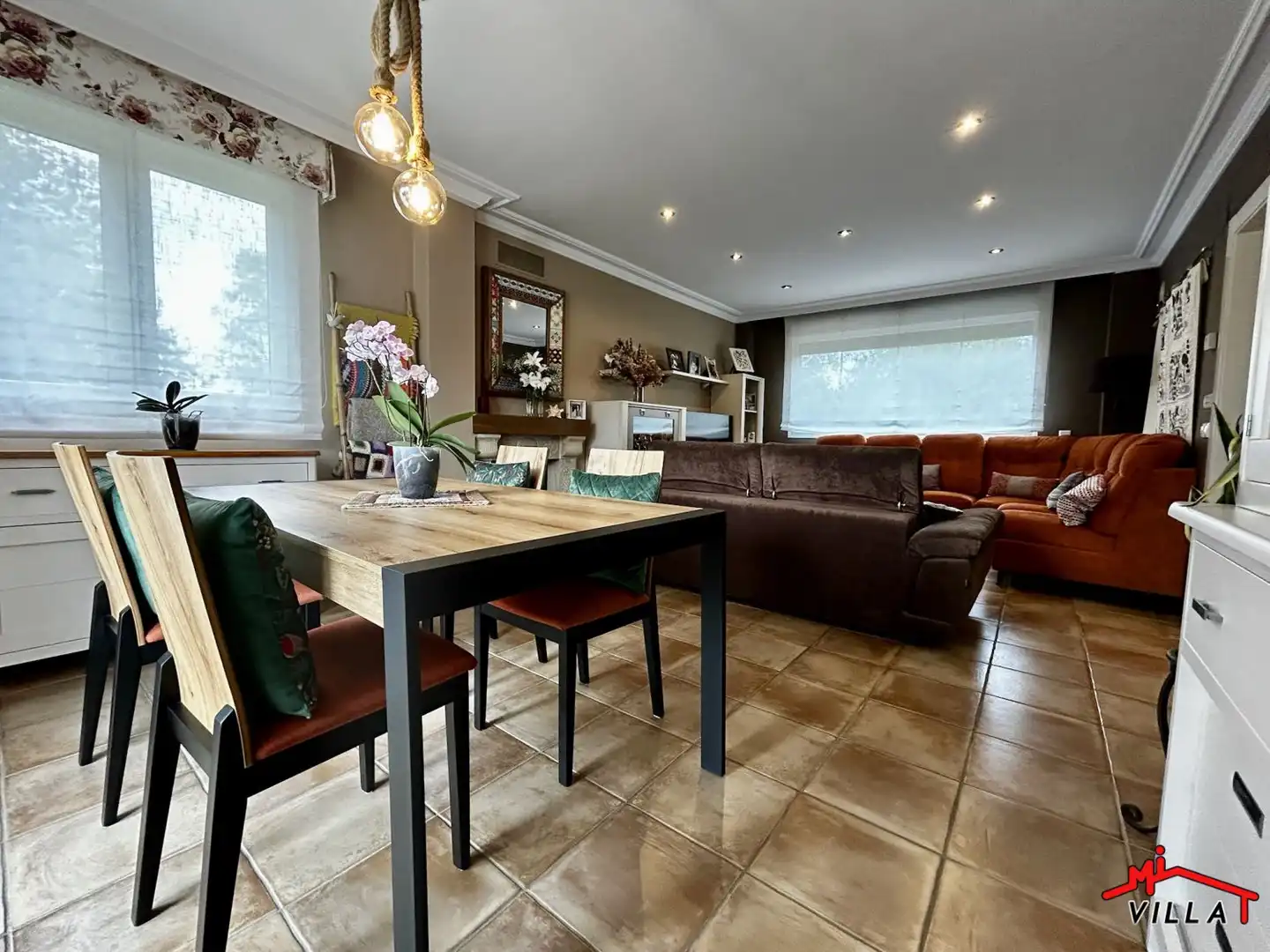 Comedor de Casa o chalet en venta en Bárcena de Cicero con Calefacción, Terraza y Amueblado